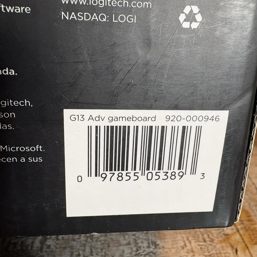 Logitech G13 Advanced Programmable Gameboard Keypad w/ LCD Display USB